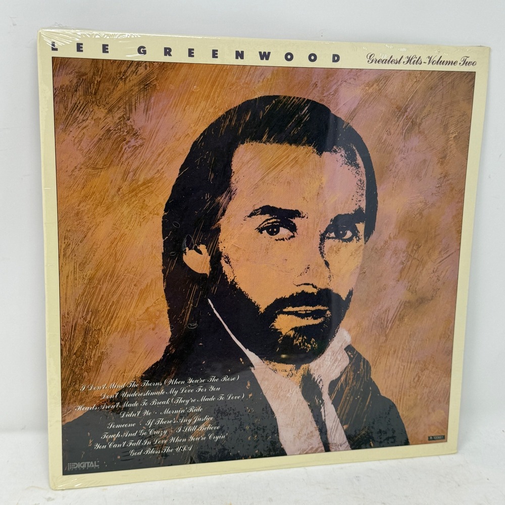 Lee Greenwood Greatest Hits Volume Two Vinyl Record LP Factory Sealed R 100661